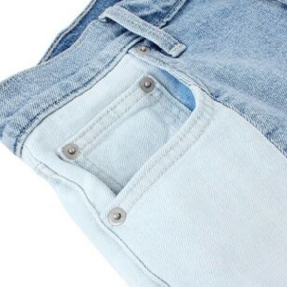 Super High Rise Straight Grop Light Indigo Gap - Picture 6 of 8